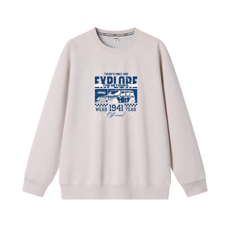 Свитшот мужской с круглым вырезом Moderate Regular Jeep, бежевый оранжевый
Свитшот мужской с круглым вырезом Moderate Regular Jeep, бежевый оранжевый