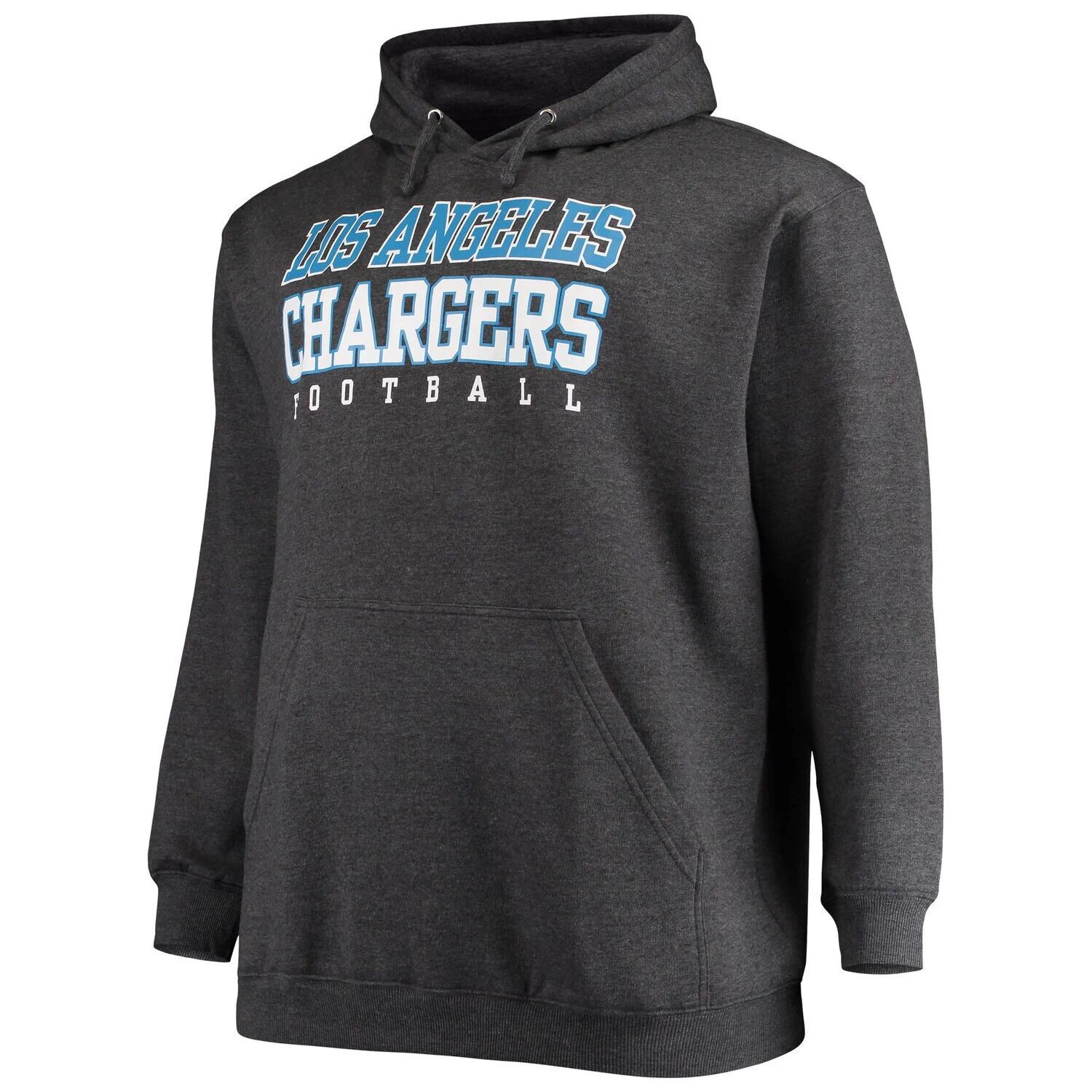 Мужской пуловер с капюшоном с логотипом Los Angeles Chargers Big & Tall Practice Fanatics
Мужской пуловер с капюшоном с логотипом Los Angeles Chargers Big & Tall Practice Fanatics