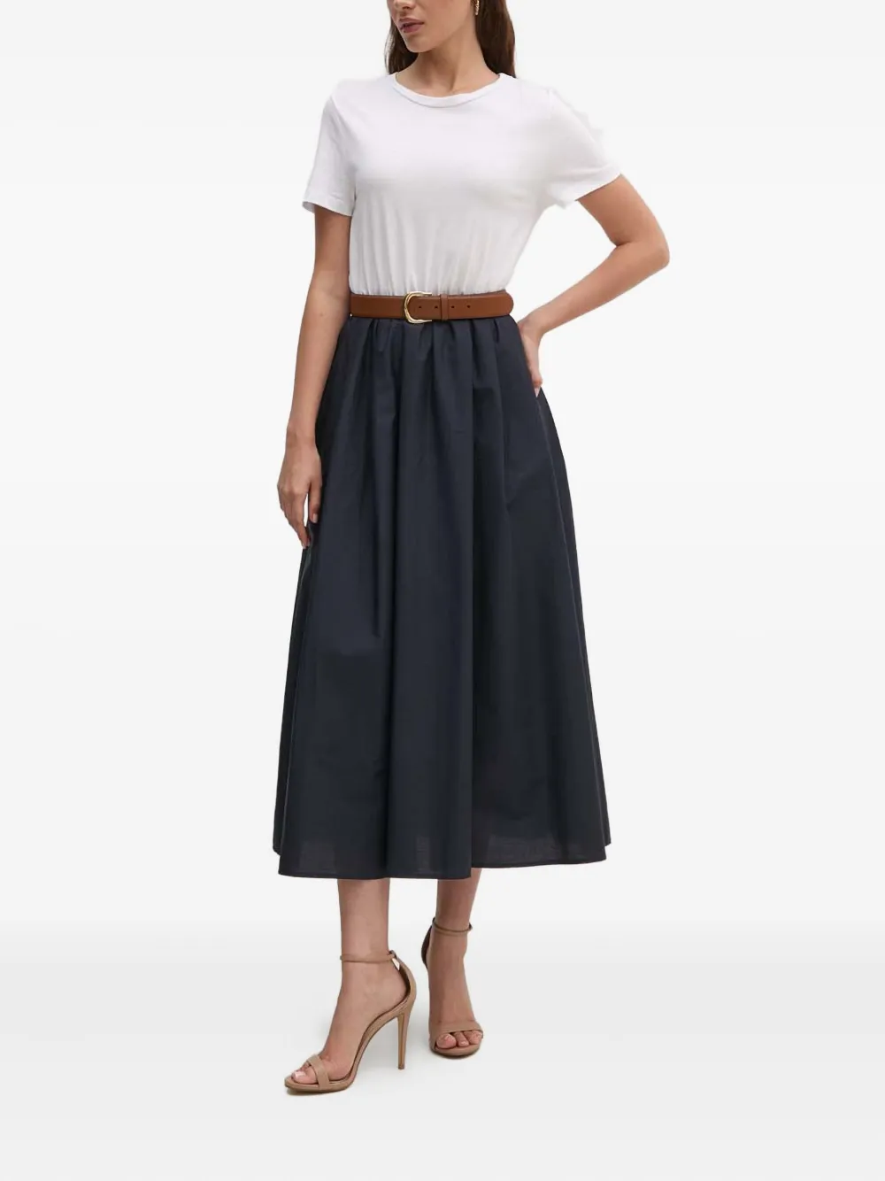 Платье-футболка со сборками Sandro Ferrone, белый
Платье-футболка со сборками Sandro Ferrone, белый