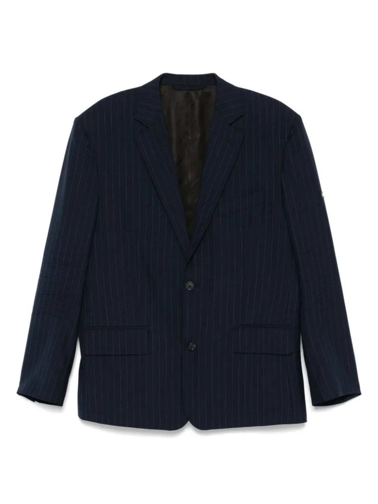 Полосатый блейзер Balenciaga, синий
Полосатый блейзер Balenciaga, синий