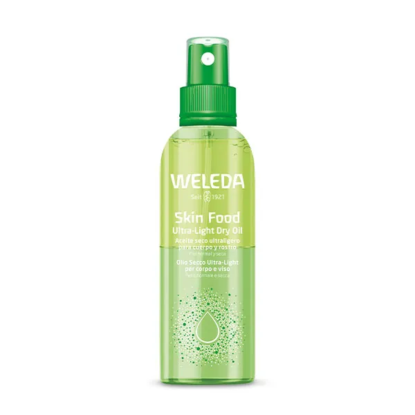Питательное осветляющее масло Skin Food Ultra-Light Dry Oil Weleda, 100 ml
Питательное осветляющее масло Skin Food Ultra-Light Dry Oil Weleda, 100 ml