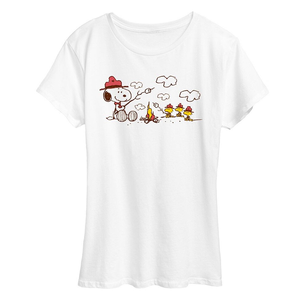 Женская футболка Peanuts Snoopy & Woodstock Beagle Scouts с рисунком Fire Licensed Character, белый
Женская футболка Peanuts Snoopy & Woodstock Beagle Scouts с рисунком Fire Licensed Character, белый