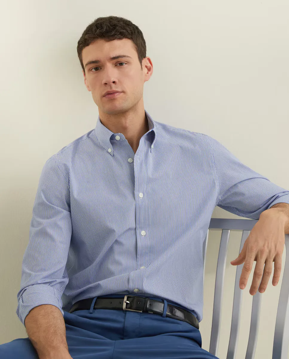 Мужская спортивная рубашка с длинным рукавом Emidio Tucci, синий
Мужская спортивная рубашка с длинным рукавом Emidio Tucci, синий