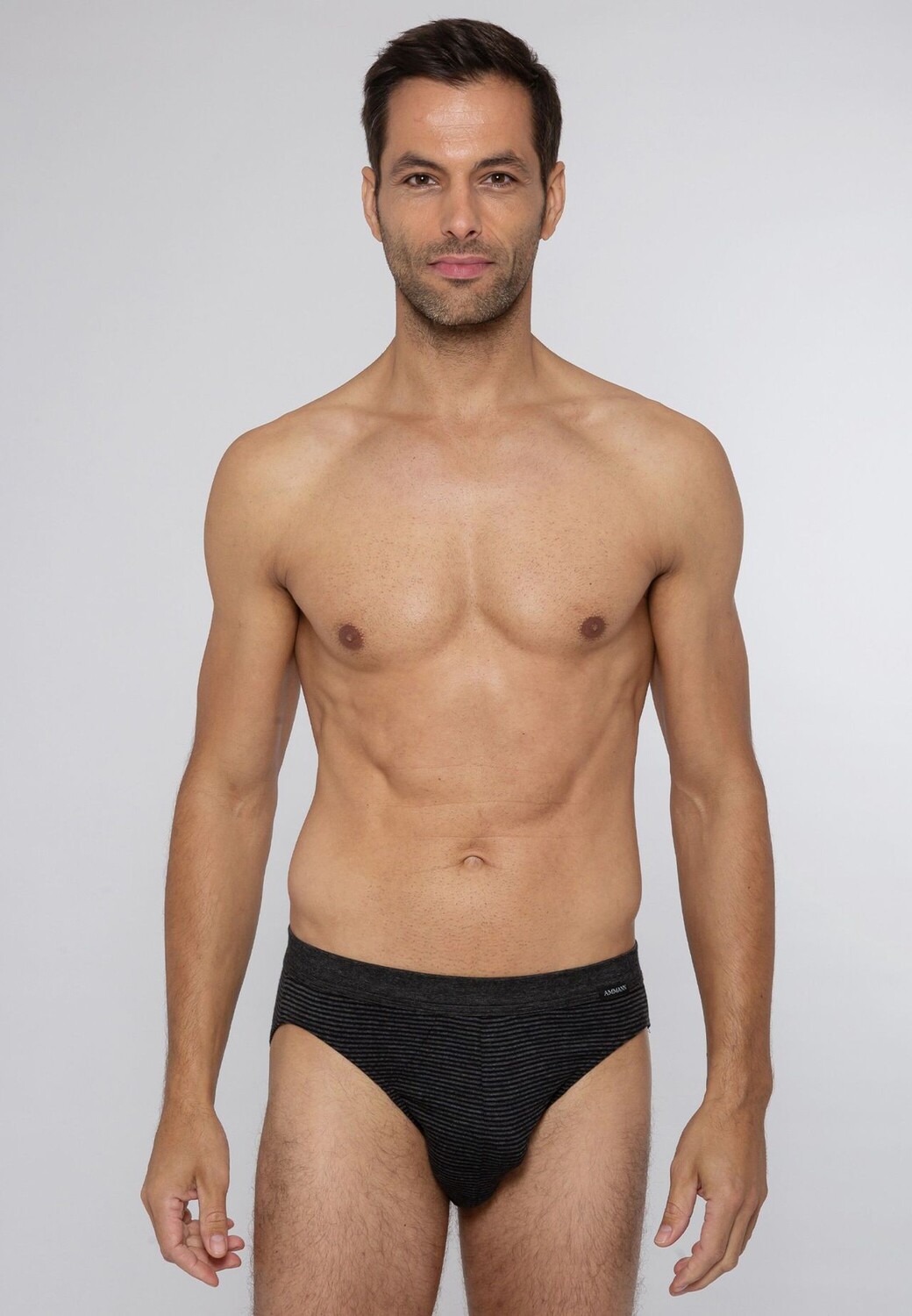 Трусы / трусы, упаковка из 3 джинсов в тонкую рубчику AMMANN, антрацит
Трусы / трусы, упаковка из 3 джинсов в тонкую рубчику AMMANN, антрацит