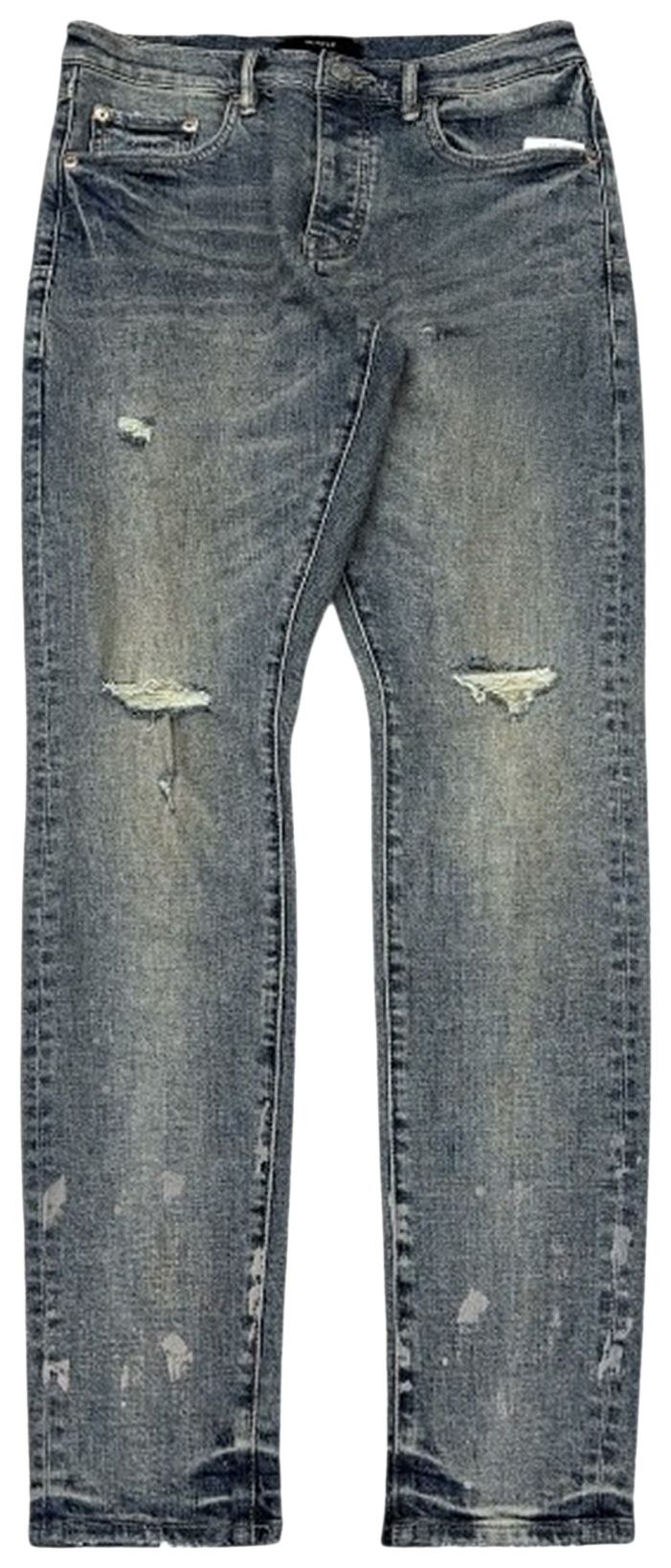 Джинсы PURPLE BRAND Worn Slashed Paint Denim
Джинсы PURPLE BRAND Worn Slashed Paint Denim