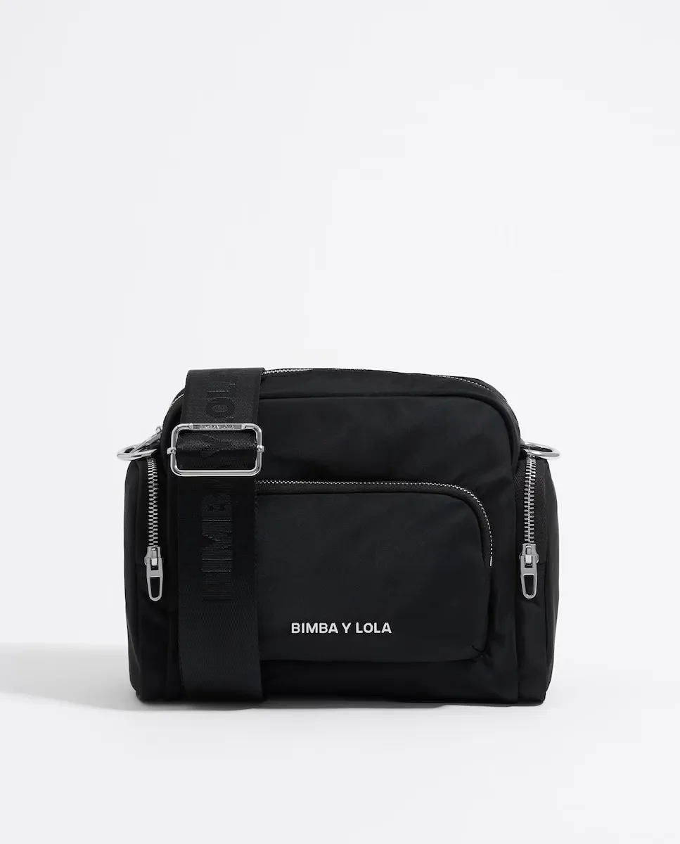 Женская нейлоновая сумка через плечо с множеством карманов Bimba y Lola, черный
Женская нейлоновая сумка через плечо с множеством карманов Bimba y Lola, черный