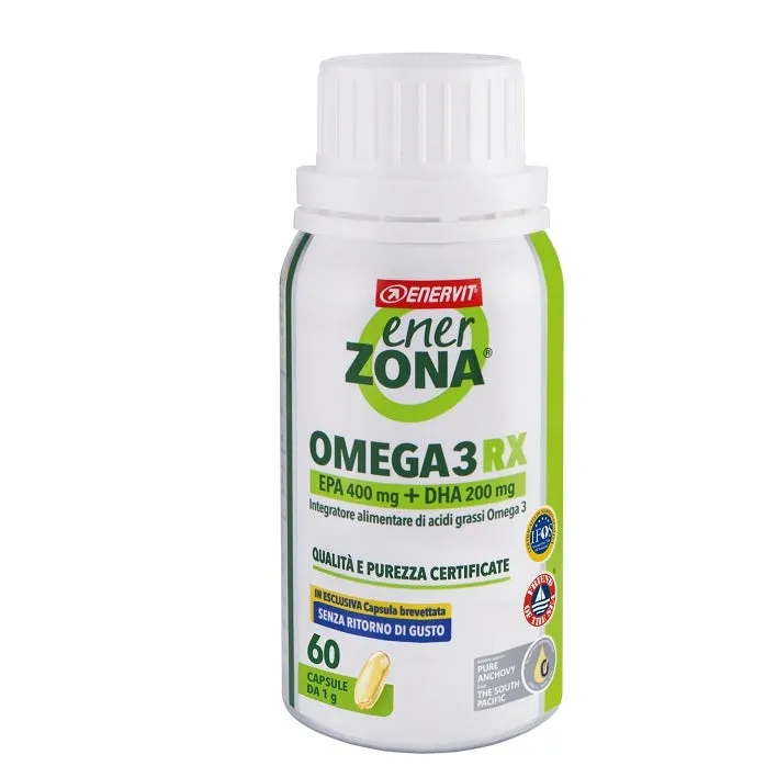 Enerzona Omega 3Rx 60 капсул Омега-3 (EPA и DHA) Enervit 
Enerzona Omega 3Rx 60 капсул Омега-3 (EPA и DHA) Enervit