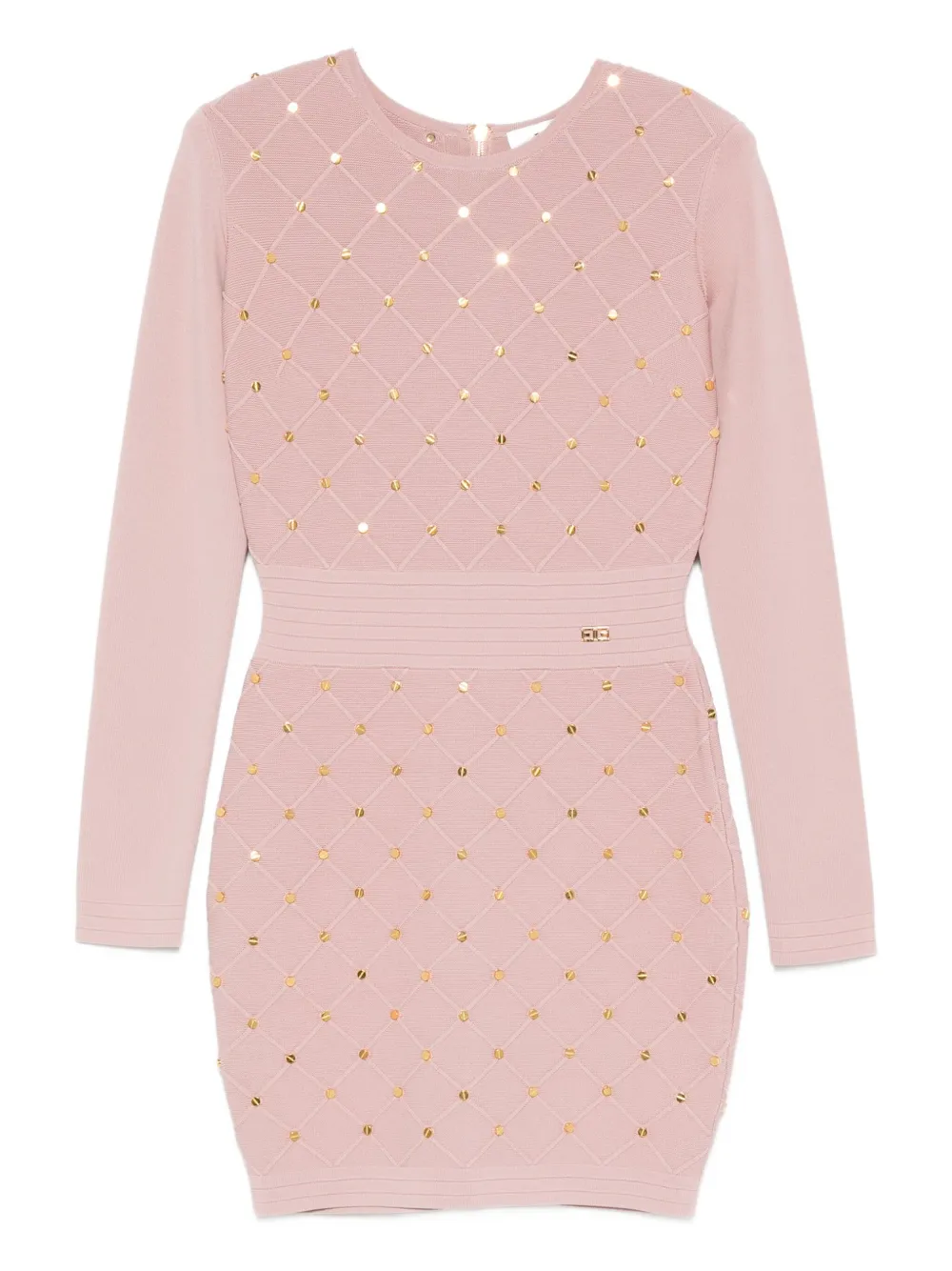 Мини-платье с длинными рукавами Elisabetta Franchi, розовый
Мини-платье с длинными рукавами Elisabetta Franchi, розовый