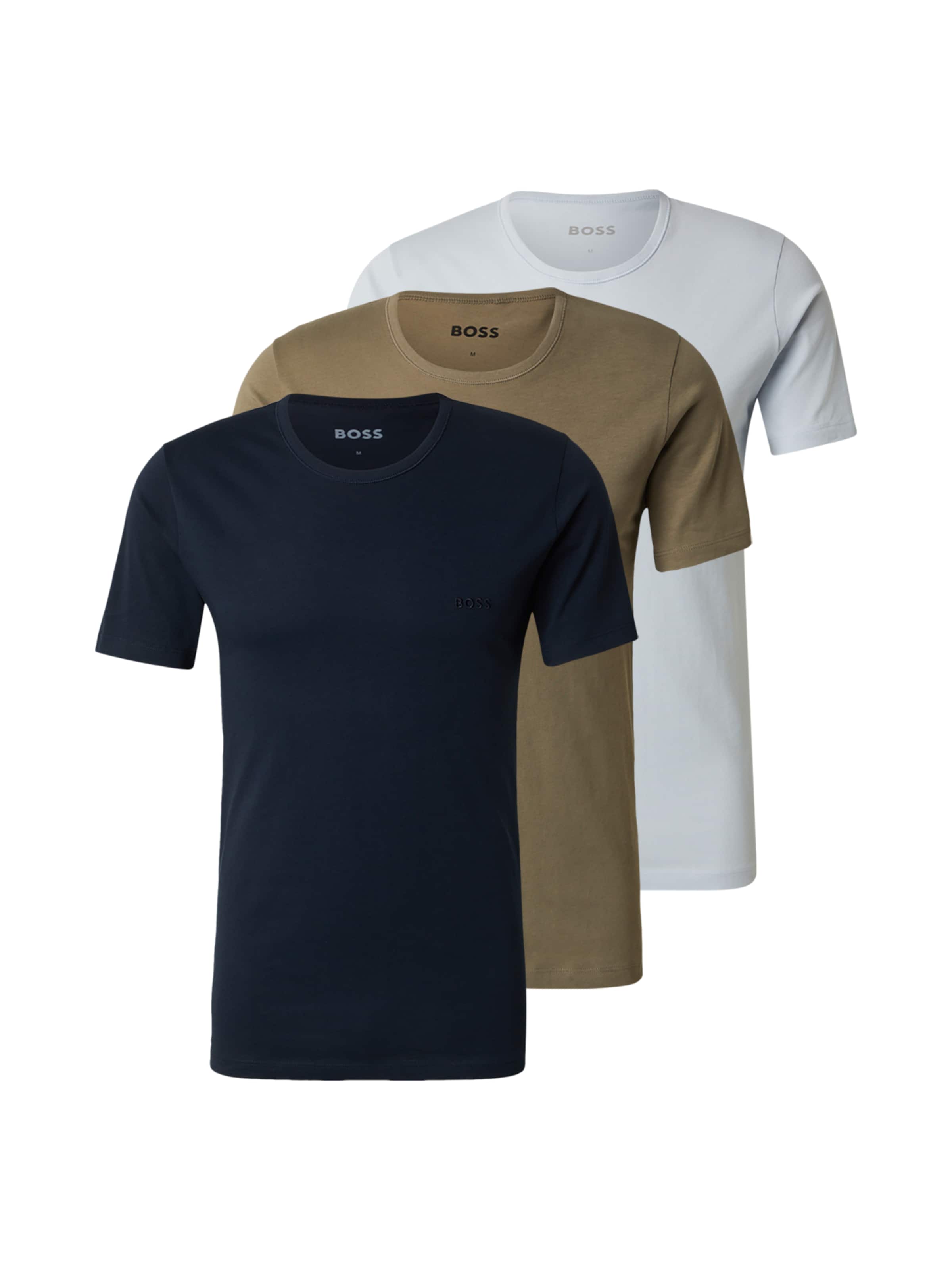 BOSS Футболка в цветах Navy, Khaki, White
BOSS Футболка в цветах Navy, Khaki, White
