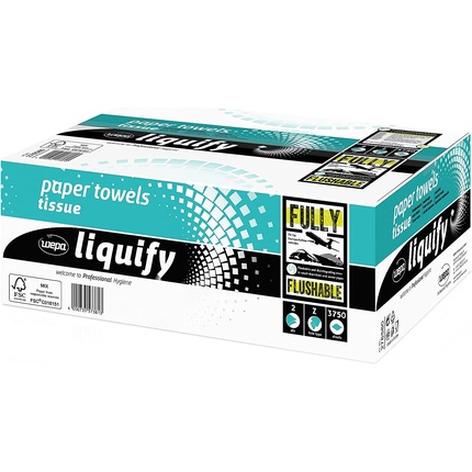 Бумажные полотенца для рук Wepa Liquify - 276580 - --Совместимые - 3750 листов Satino
Бумажные полотенца для рук Wepa Liquify - 276580 - --Совместимые - 3750 листов Satino