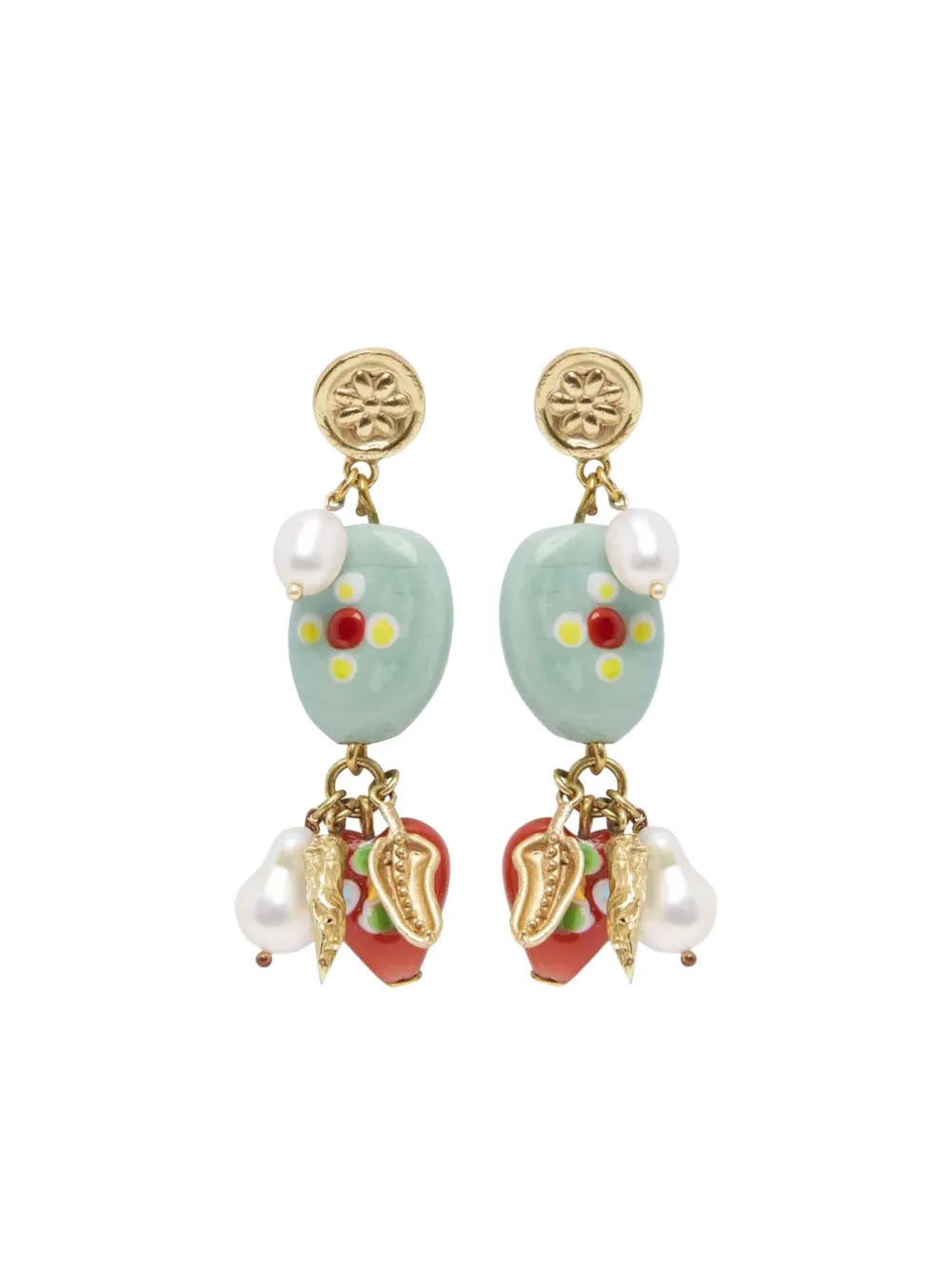 Серьги-подвески Bijoux Alemais, золотистый
Серьги-подвески Bijoux Alemais, золотистый