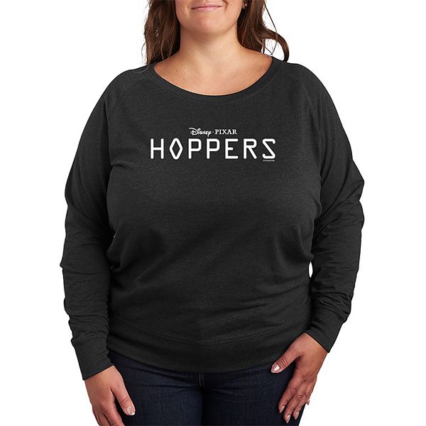 Футболка с длинным рукавом Plus size Hoppers Logo French Terry Disney / Pixar, Heather Charcoal
Футболка с длинным рукавом Plus size Hoppers Logo French Terry Disney / Pixar, Heather Charcoal