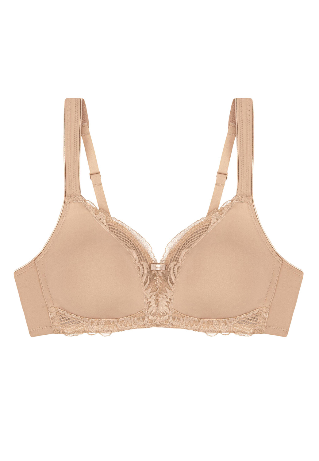 Бюстгальтер без косточек Triumph BH ohne Bügel Modern Lace + Cotton, цвет Neutral Beige
Бюстгальтер без косточек Triumph BH ohne Bügel Modern Lace + Cotton, цвет Neutral Beige