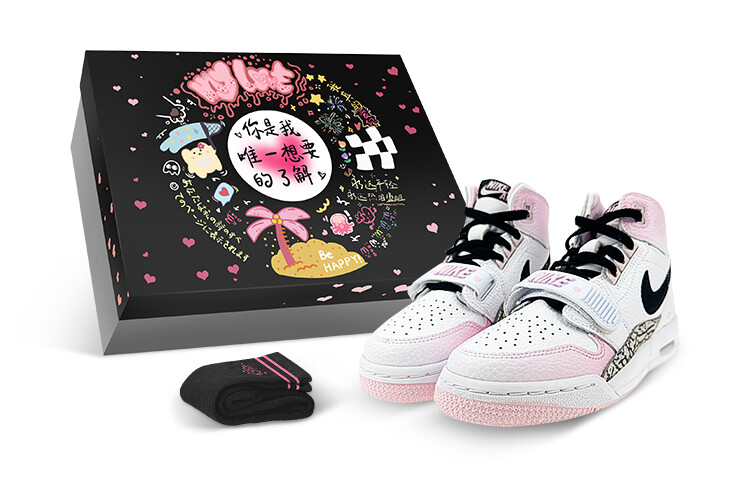Кроссовки JORDAN Legacy 312 Vintage Basketball Shoes Women's High-Top White Pink
Кроссовки JORDAN Legacy 312 Vintage Basketball Shoes Women's High-Top White Pink