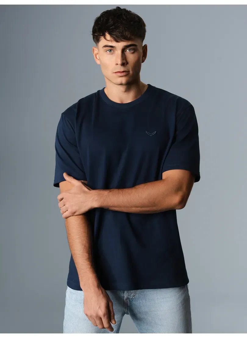 Футболка Trigema "Футболка TRIGEMA Heavy Oversized", синий 
Футболка Trigema "Футболка TRIGEMA Heavy Oversized", синий