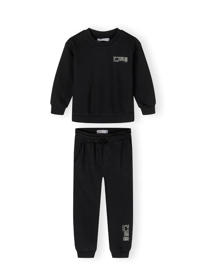 Minoti Комплект из 2 предметов: спортивный костюм 23fleece128 черного цвета
Minoti Комплект из 2 предметов: спортивный костюм 23fleece128 черного цвета