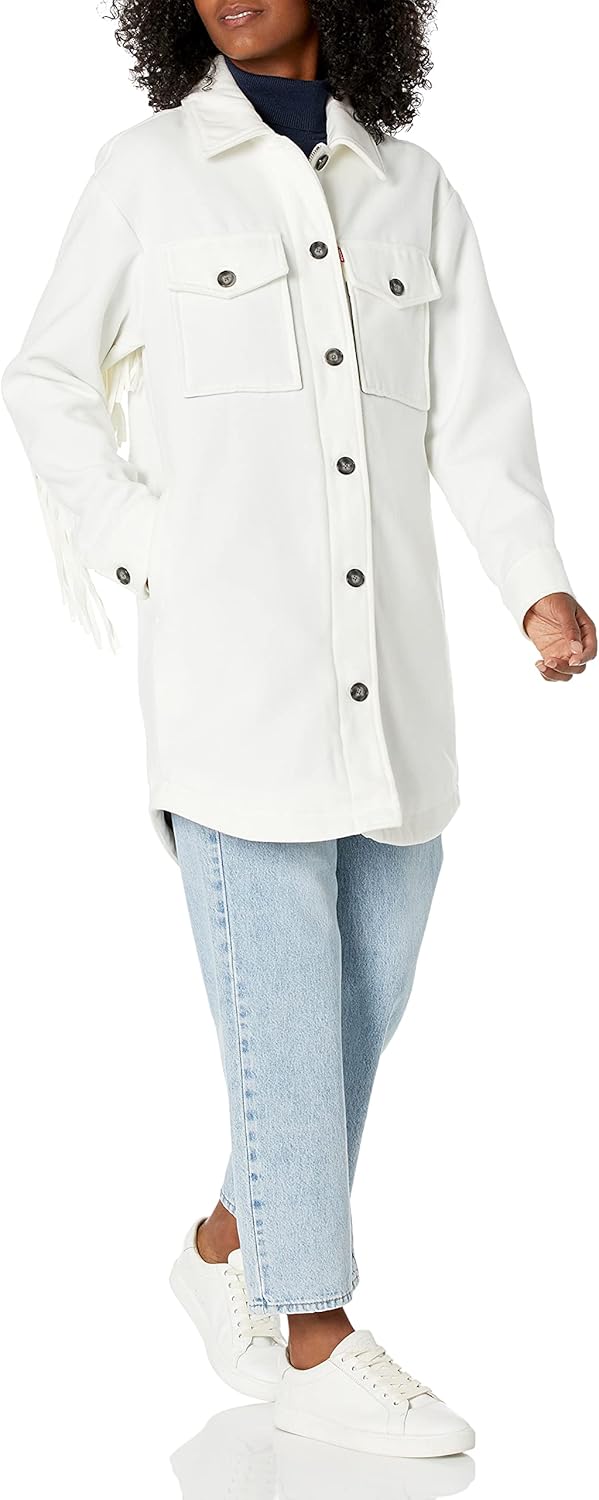 Levi's Женская рубашка-куртка, Cream Fringe
Levi's Женская рубашка-куртка, Cream Fringe