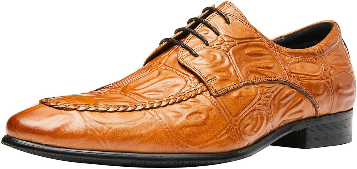 Мужские оксфорды, официальная обувь, классические дерби на шнуровке, из натуральной кожи, модные и удобные туфли, для бизнеса, повседневной носки, выпускного, свадьбы и под смокинг Santimon, Tan
Мужские оксфорды, официальная обувь, классические дерби на шнуровке, из натуральной кожи, модные и удобные туфли, для бизнеса, повседневной носки, выпускного, свадьбы и под смокинг Santimon, Tan