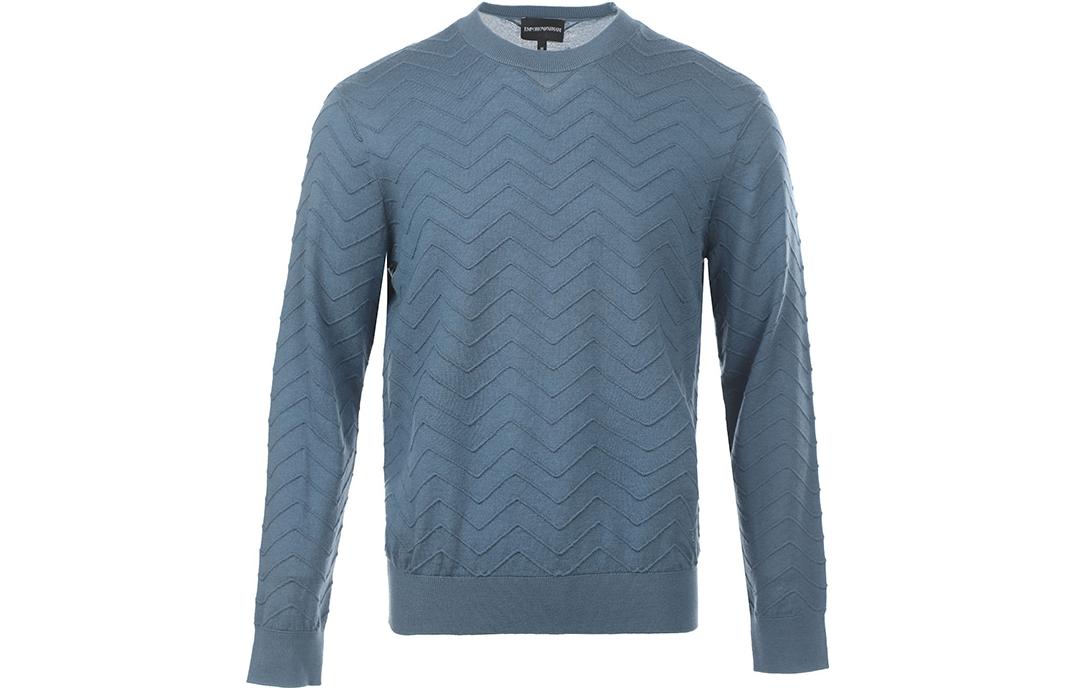 EMPORIO ARMANI Трикотажный свитер мужской синий
EMPORIO ARMANI Трикотажный свитер мужской синий