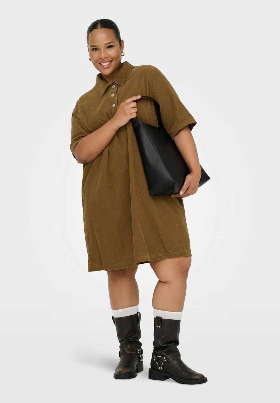 Платье ONLY Carmakoma Shirt dress, Toasted Coconut/Brown
Платье ONLY Carmakoma Shirt dress, Toasted Coconut/Brown