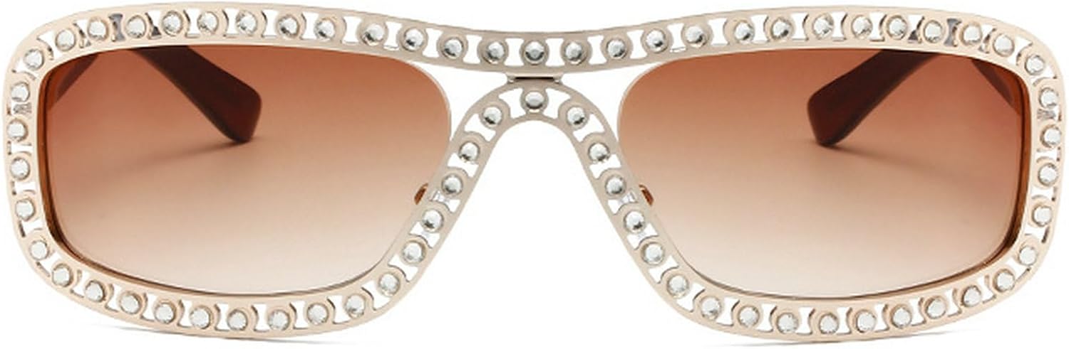 Модные квадратные солнцезащитные очки со стразами для женщин, бриллиантовые солнцезащитные очки в стиле ретро, роскошные, популярные, сверкающие прямоугольные солнцезащитные очки mincl, Gradient Brown
Модные квадратные солнцезащитные очки со стразами для женщин, бриллиантовые солнцезащитные очки в стиле ретро, роскошные, популярные, сверкающие прямоугольные солнцезащитные очки mincl, Gradient Brown