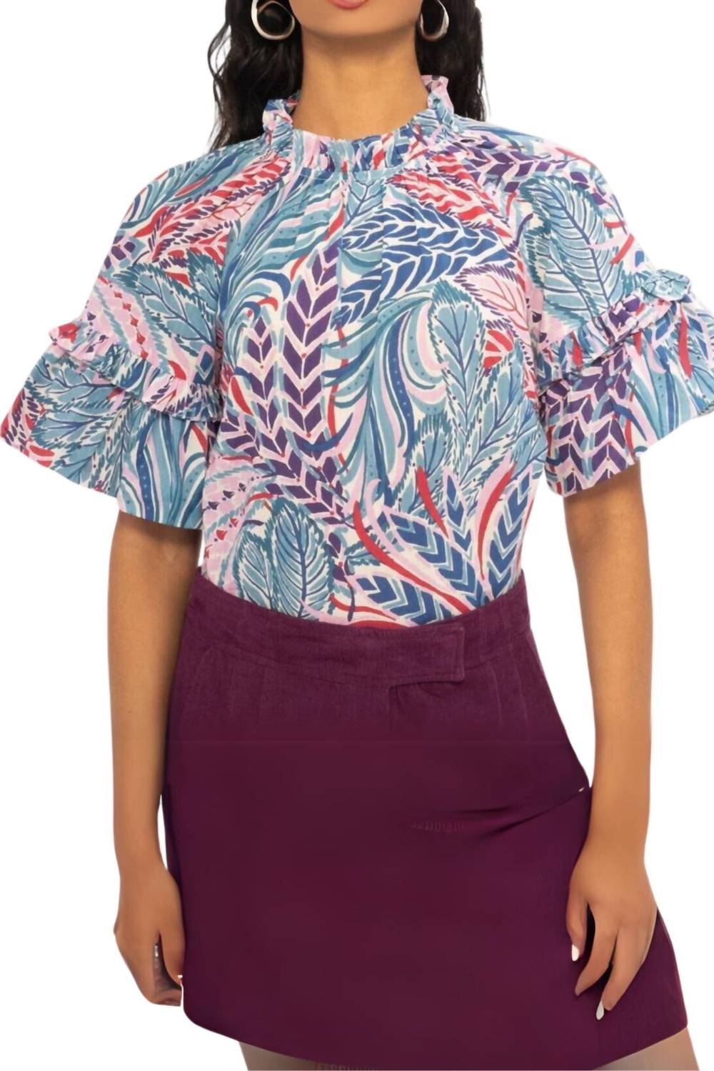 Мари Топ в Чили BANJANAN, цвет chili 
Мари Топ в Чили BANJANAN, цвет chili