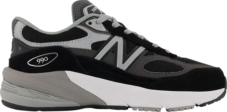 Кроссовки 990v6 Little Kid 'Black Silver', черный
Кроссовки 990v6 Little Kid 'Black Silver', черный