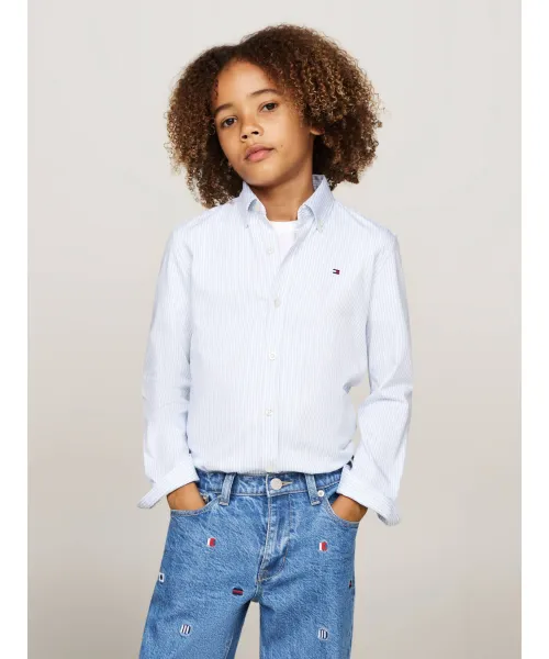 Рубашка по всей длине Regular fit Tommy Hilfiger, синий
Рубашка по всей длине Regular fit Tommy Hilfiger, синий