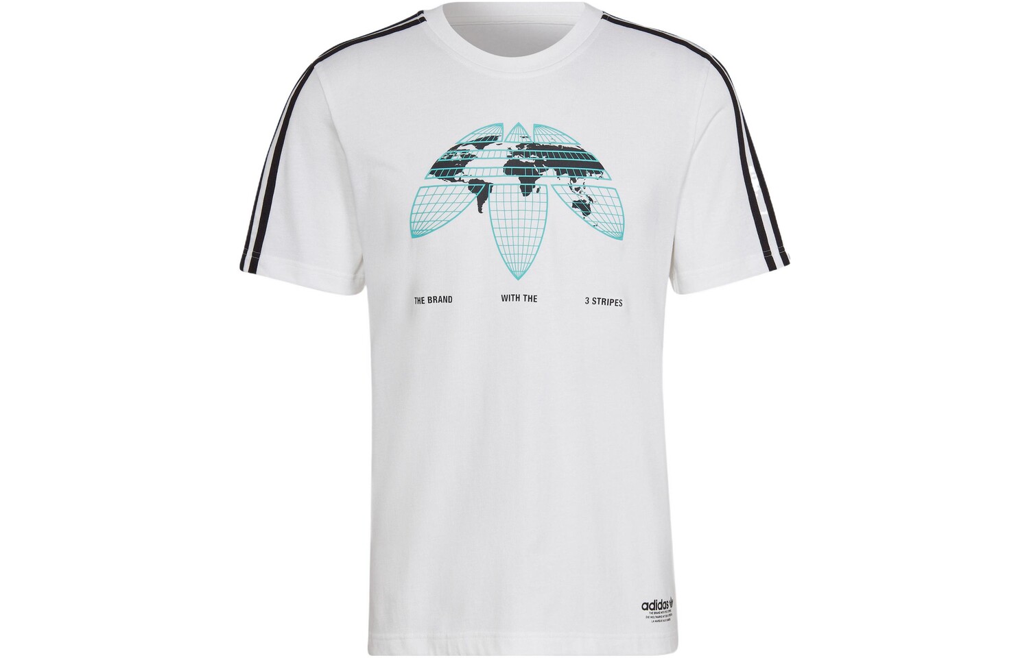 Футболка мужская белая Adidas Originals, белый 
Футболка мужская белая Adidas Originals, белый