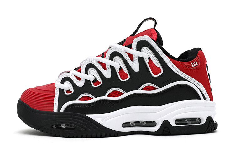 Кроссовки Osiris Skateboarding Unisex, черный/красный/белый
Кроссовки Osiris Skateboarding Unisex, черный/красный/белый