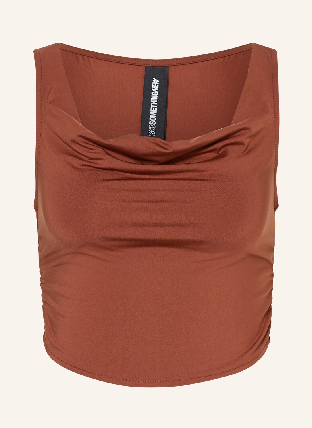 Укороченный топ snmila Somethingnew, коричневый
Укороченный топ snmila Somethingnew, коричневый