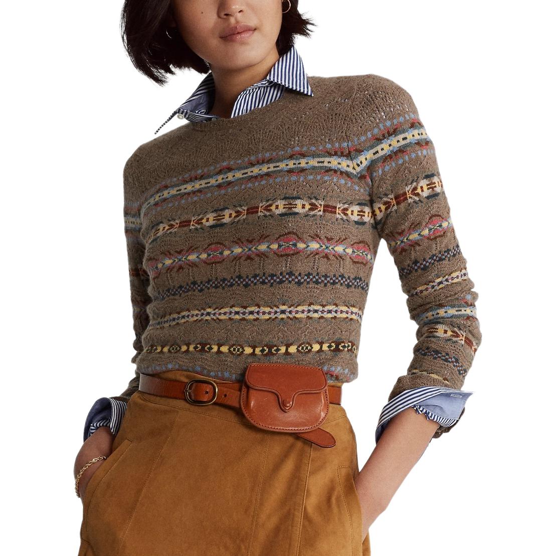Свитер Women's Polo Ralph Lauren, коричневый
Свитер Women's Polo Ralph Lauren, коричневый