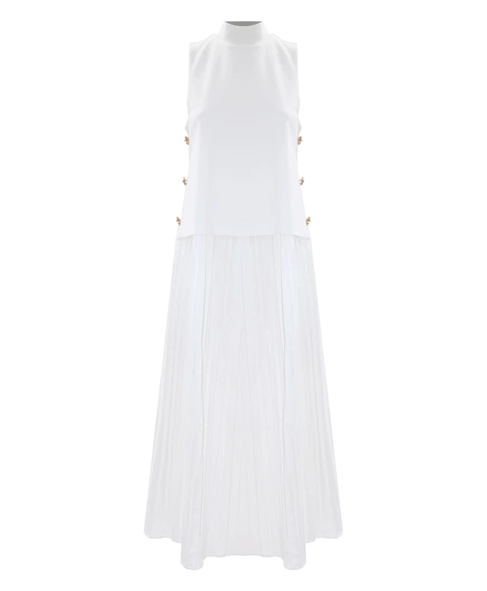 Элегантное платье миди Kocca, белый
Элегантное платье миди Kocca, белый