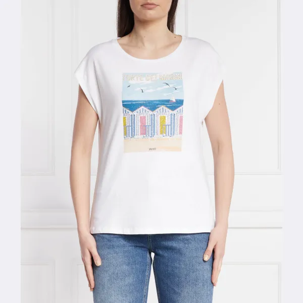 Футболка стандартного кроя Liu Jo, белый
Футболка стандартного кроя Liu Jo, белый