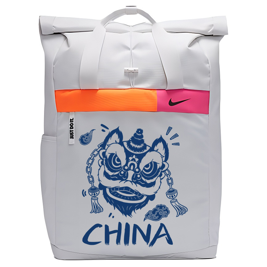 Nike Тканевый рюкзак с принтом унисекс белый, Lion Dance
Nike Тканевый рюкзак с принтом унисекс белый, Lion Dance