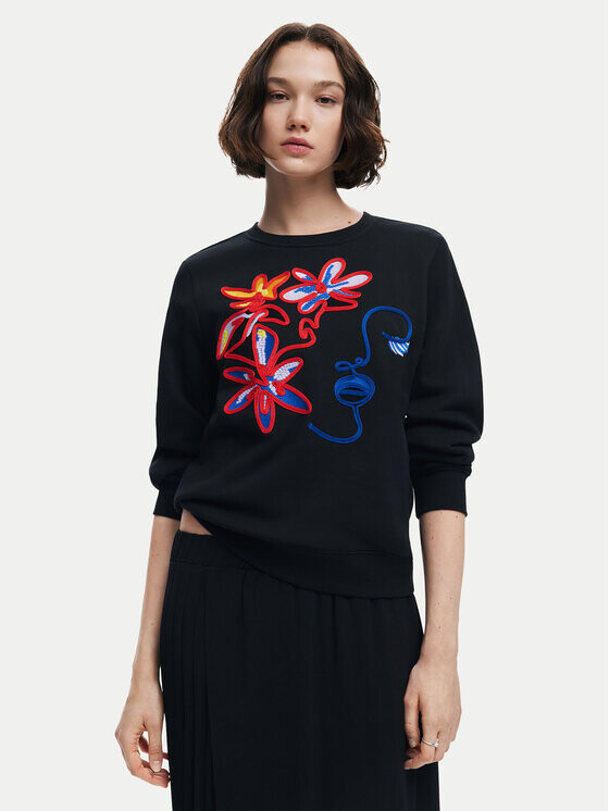 Толстовка обычного кроя Desigual, черный
Толстовка обычного кроя Desigual, черный