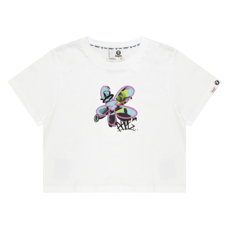 Футболка с принтом от A Bathing APE Aape, белый
Футболка с принтом от A Bathing APE Aape, белый