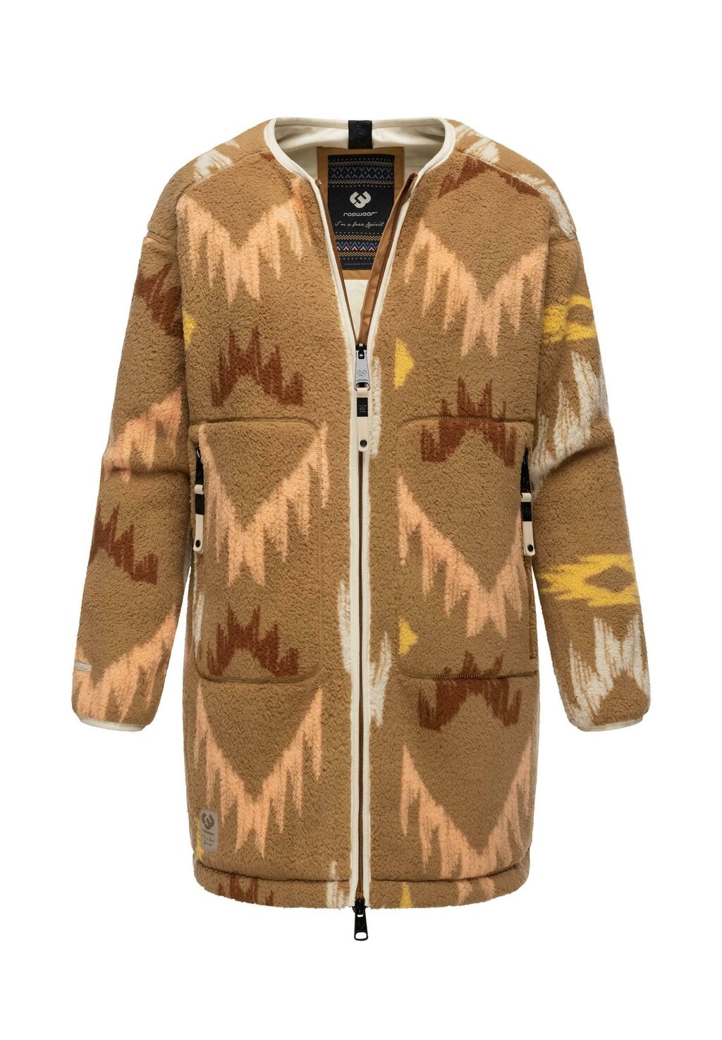 Зимнее пальто ÜBERGANGS FOUZY AZTEC Ragwear, коричневый 
Зимнее пальто ÜBERGANGS FOUZY AZTEC Ragwear, коричневый