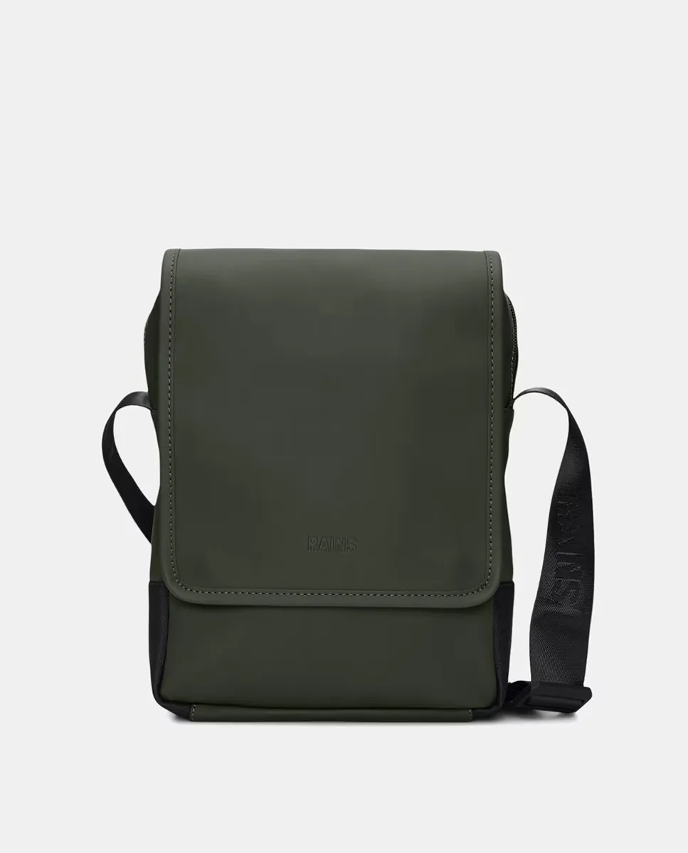 Водонепроницаемая сумка через плечо с клапаном Trail Reporter Bag Rains, зеленый
Водонепроницаемая сумка через плечо с клапаном Trail Reporter Bag Rains, зеленый