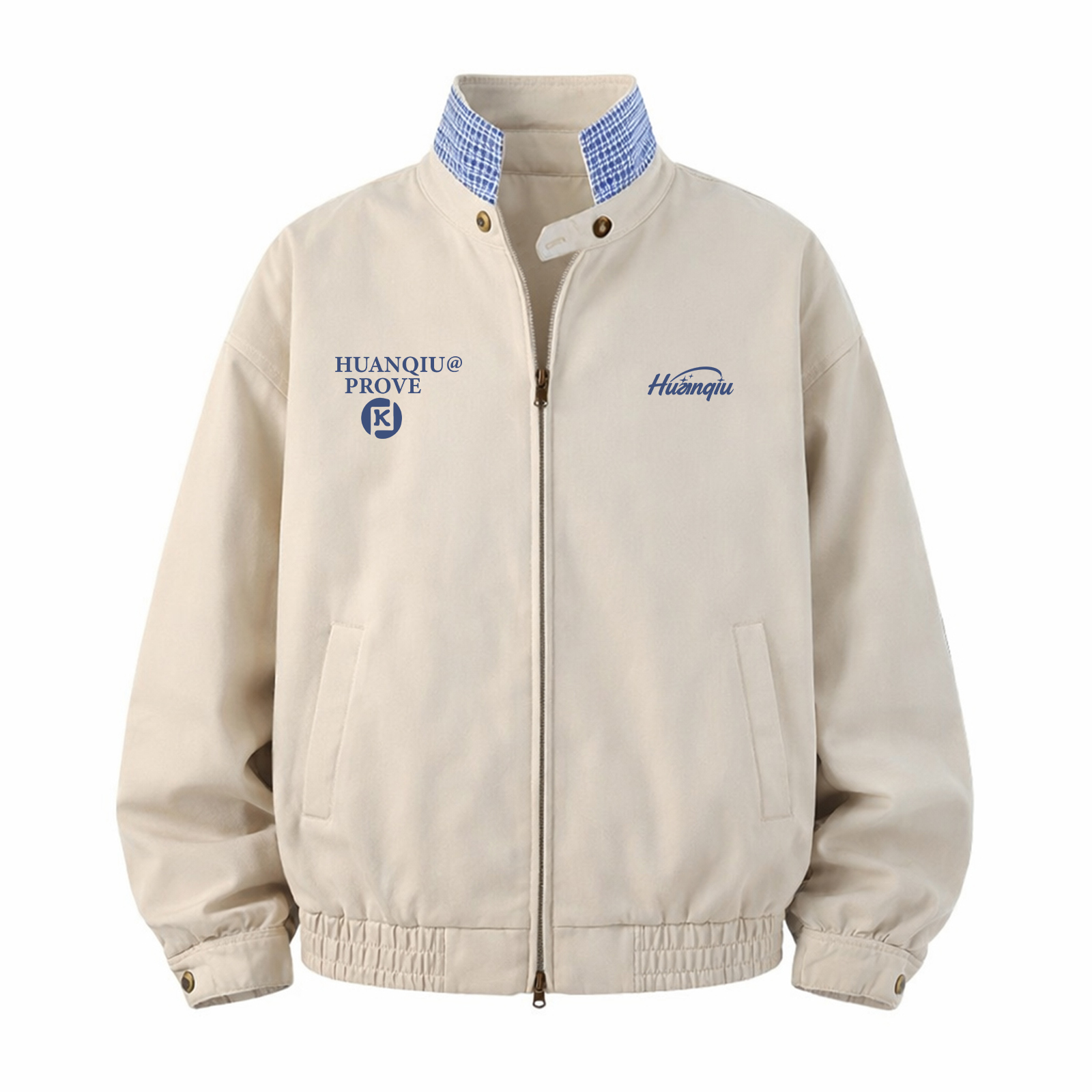 Куртка Unisex Stand Collar Moderate Pilot HUANQIU, бежевый (темно-синий)
Куртка Unisex Stand Collar Moderate Pilot HUANQIU, бежевый (темно-синий)