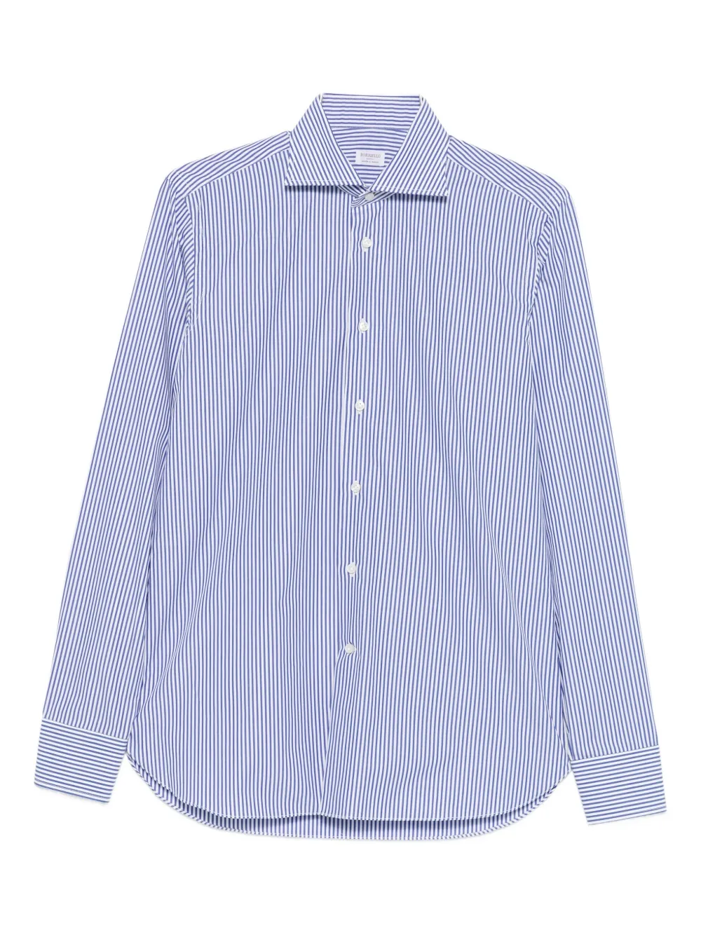 Рубашка в полоску на пуговицах Borriello Napoli, синий
Рубашка в полоску на пуговицах Borriello Napoli, синий