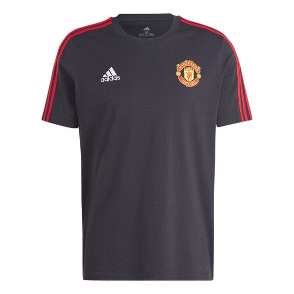 Футболка manchester united dna 3 stripes Adidas, черный 
Футболка manchester united dna 3 stripes Adidas, черный