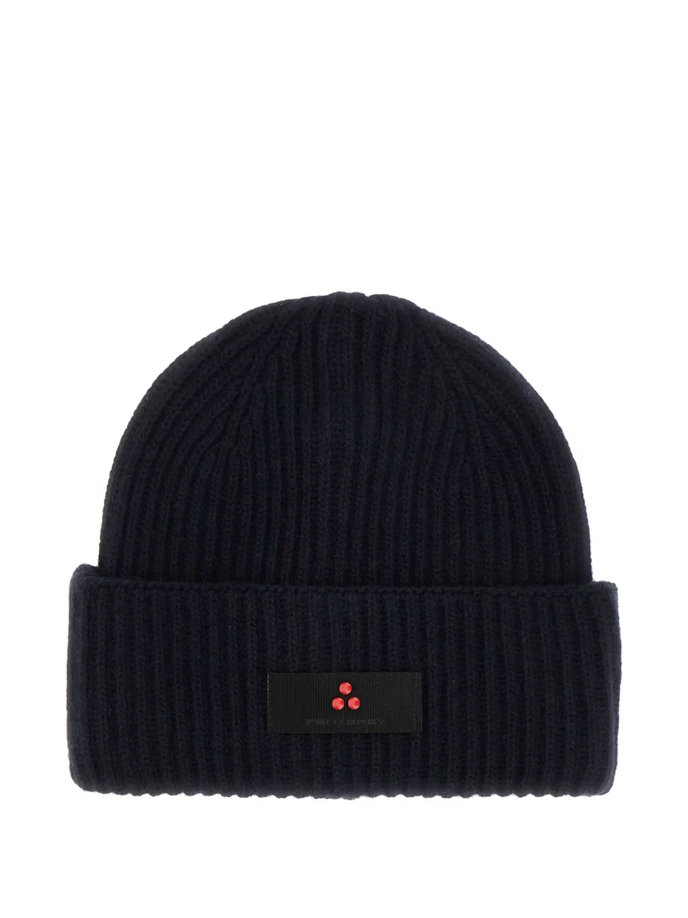 Ребристая шапка-бини с логотипом Peuterey, черный
Ребристая шапка-бини с логотипом Peuterey, черный