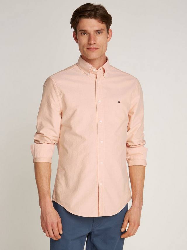 Оксфордская рубашка Regular Fit из хлопковой смеси Tommy Hilfiger, Mid Orange
Оксфордская рубашка Regular Fit из хлопковой смеси Tommy Hilfiger, Mid Orange