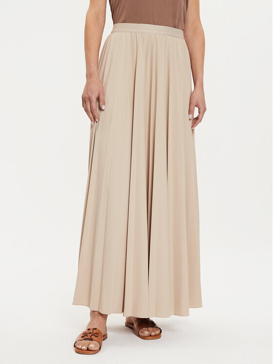 Плиссированная юбка стандартного кроя Max Mara Leisure, бежевый
Плиссированная юбка стандартного кроя Max Mara Leisure, бежевый