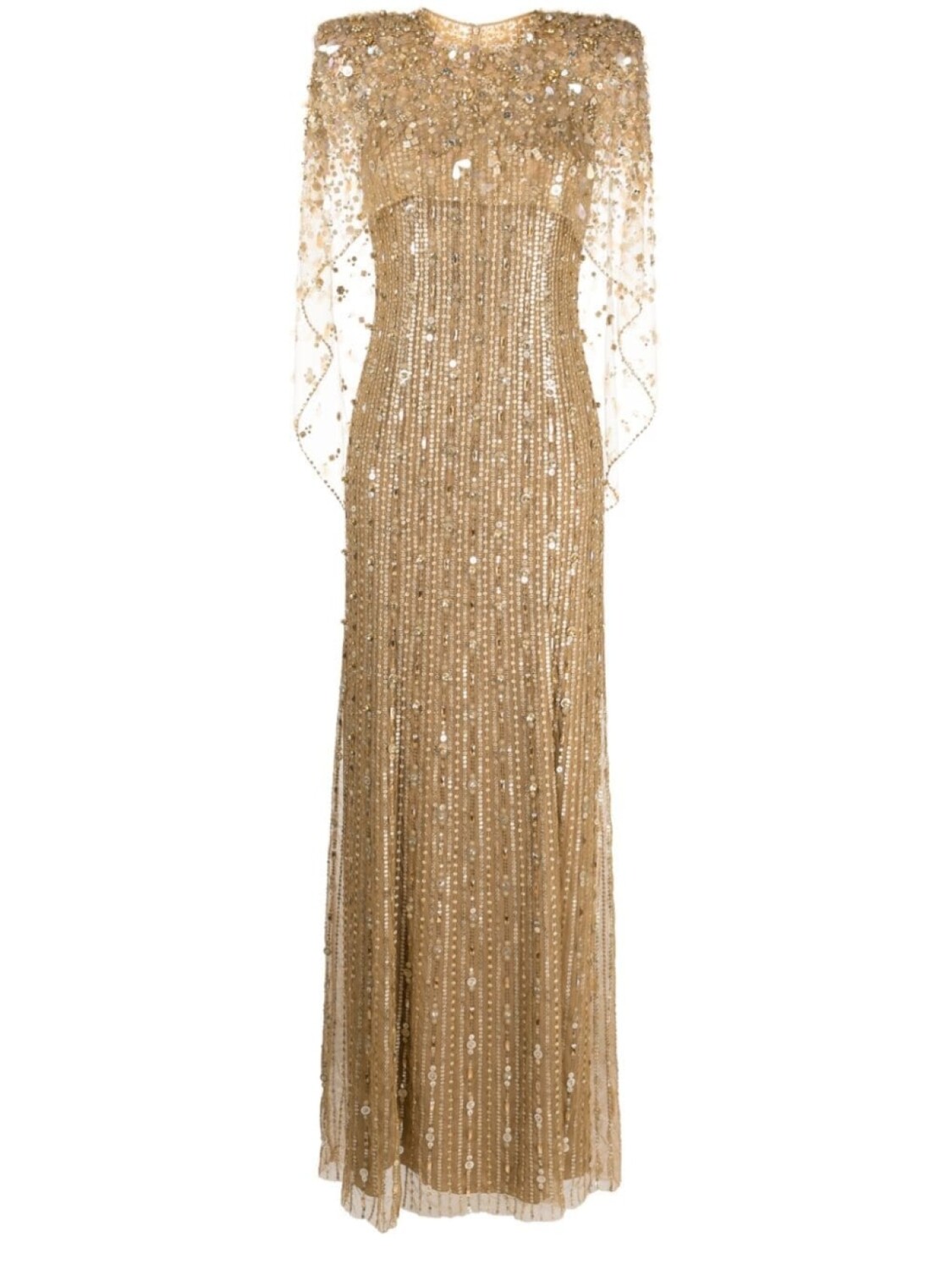 Jenny Packham платье Nettie из тюля, золотой
Jenny Packham платье Nettie из тюля, золотой