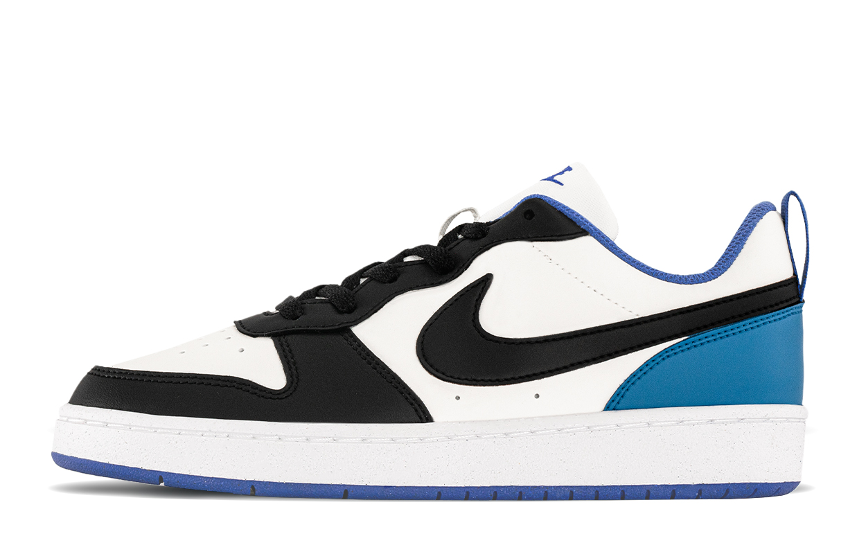 Детские кроссовки для скейтбординга Court Borough Low Recraft с противоскользящей подошвой и износостойкими подошвами для подростков Nike, черный/синий/белый
Детские кроссовки для скейтбординга Court Borough Low Recraft с противоскользящей подошвой и износостойкими подошвами для подростков Nike, черный/синий/белый