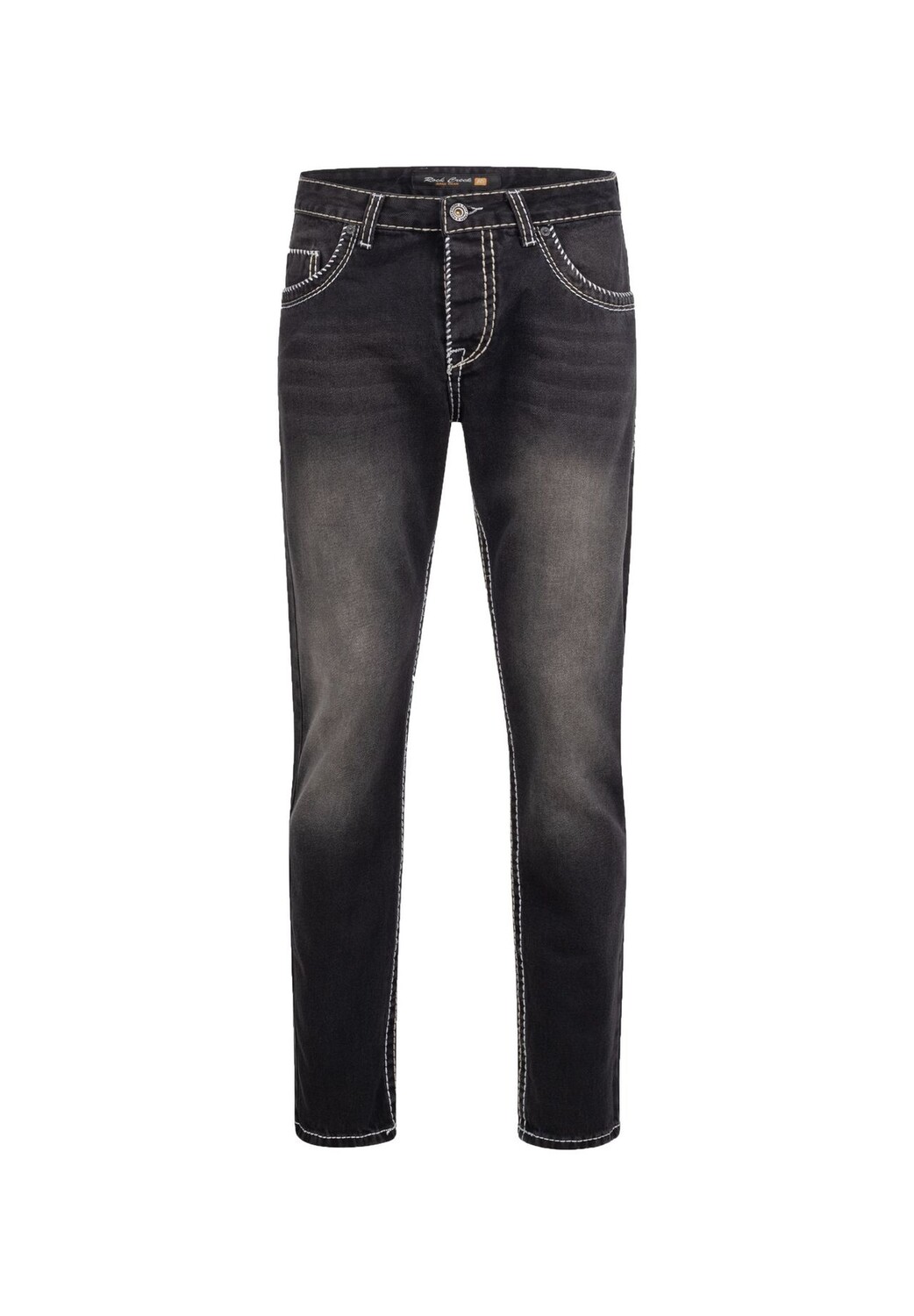 Джинсы комфортного кроя, толстые швы, свободный крой Rock Creek, темно-серый
Джинсы комфортного кроя, толстые швы, свободный крой Rock Creek, темно-серый