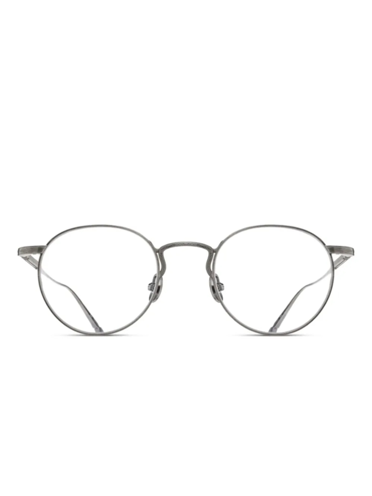 Очки в круглой оправе Matsuda, серебряный
Очки в круглой оправе Matsuda, серебряный