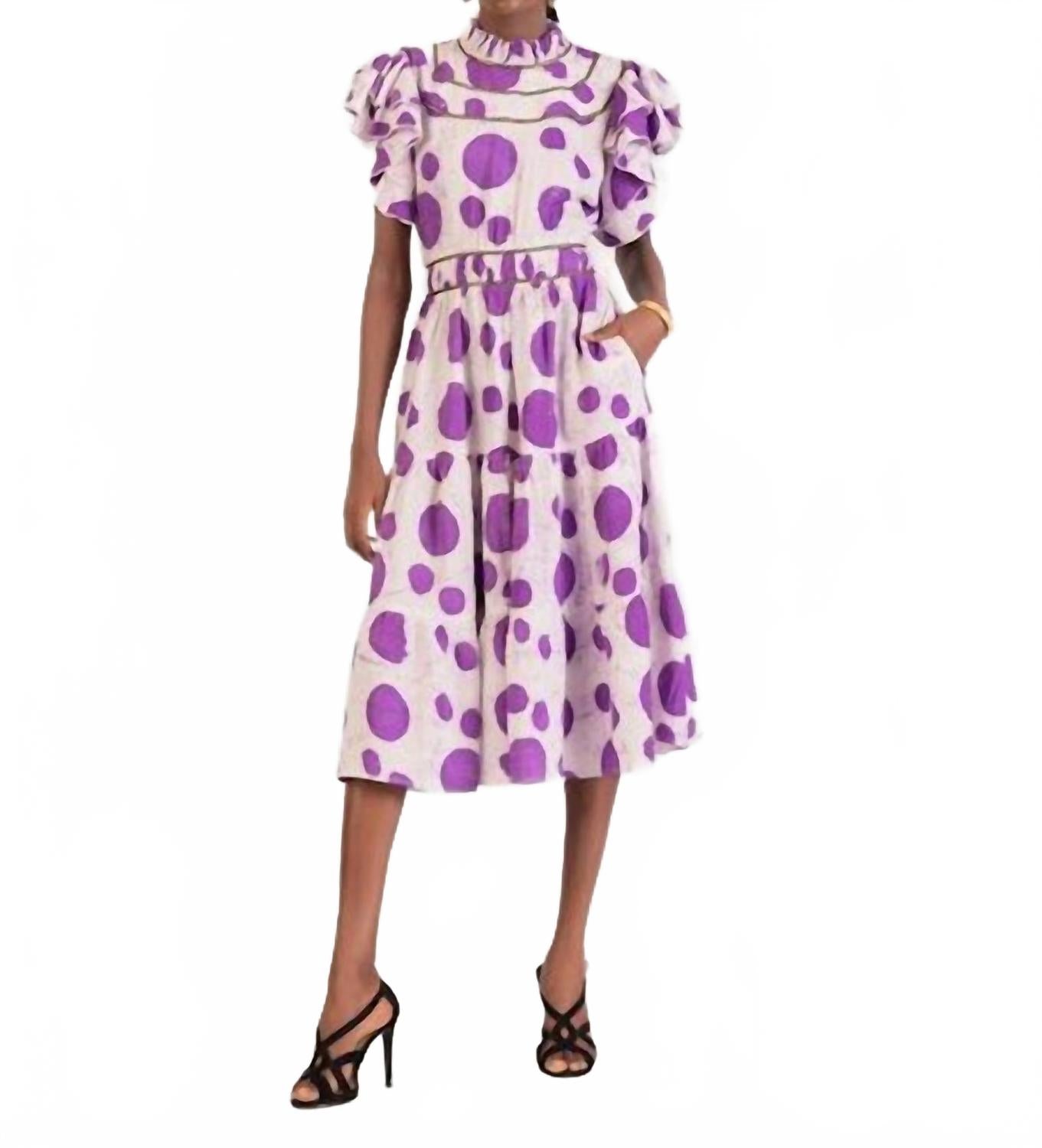 Платье Seyi в фиолетовом цвете Busayo
Платье Seyi в фиолетовом цвете Busayo